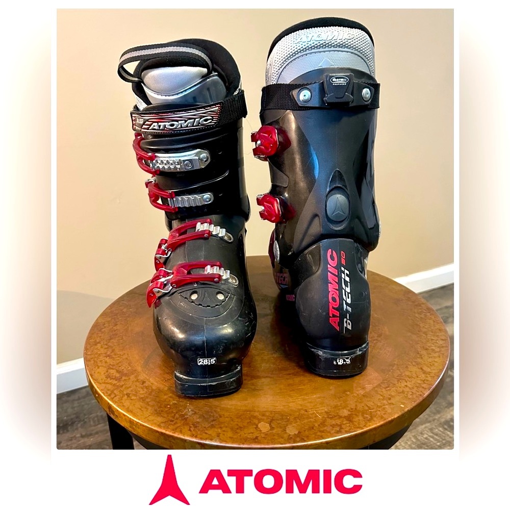 Men’s ATOMIC Downhill Ski Boots B-Tech 50 (Size: 28.5/10)